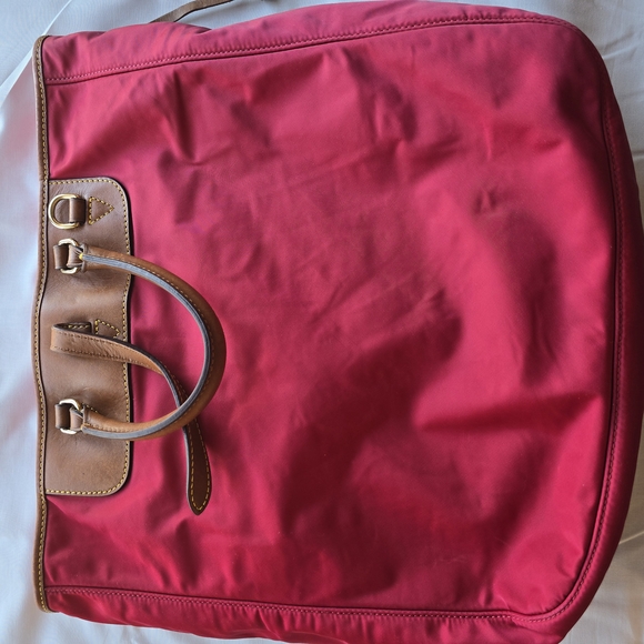 Dooney & Bourke Red and Tan Women's Bag - Picture 2 of 5